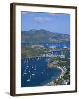 English Harbour, Antigua, Caribbean Islands-null-Framed Premium Photographic Print