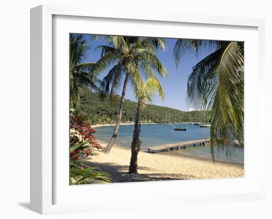 English Harbour, Antigua, Caribbean-John Miller-Framed Photographic Print