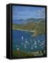 English Harbour, with Moored Yachts, Antigua, Leeward Islands, West Indies, Caribbean-Lightfoot Jeremy-Framed Stretched Canvas