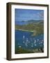 English Harbour, with Moored Yachts, Antigua, Leeward Islands, West Indies, Caribbean-Lightfoot Jeremy-Framed Photographic Print