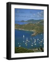 English Harbour, with Moored Yachts, Antigua, Leeward Islands, West Indies, Caribbean-Lightfoot Jeremy-Framed Photographic Print