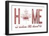 English Home Canada-Jace Grey-Framed Art Print