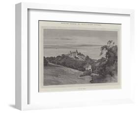 English Homes, Alton Towers, the Old Castle-Charles Auguste Loye-Framed Giclee Print