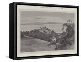 English Homes, Alton Towers, the Old Castle-Charles Auguste Loye-Framed Stretched Canvas