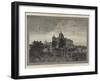 English Homes, Hatfield House, the Seat of the Marquis of Salisbury, Kg-Charles Auguste Loye-Framed Giclee Print