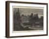 English Homes, Warwick Castle-Charles Auguste Loye-Framed Giclee Print