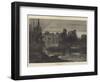 English Homes, Warwick Castle-Charles Auguste Loye-Framed Giclee Print