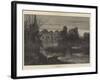 English Homes, Warwick Castle-Charles Auguste Loye-Framed Giclee Print