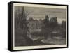 English Homes, Warwick Castle-Charles Auguste Loye-Framed Stretched Canvas