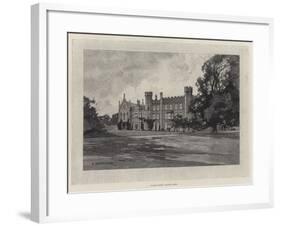 English Homes, Wycombe Abbey-Charles Auguste Loye-Framed Giclee Print