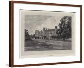 English Homes, Wycombe Abbey-Charles Auguste Loye-Framed Giclee Print