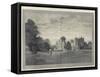 English Homes-Charles Auguste Loye-Framed Stretched Canvas