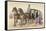 English Horses-Albert Adam-Framed Stretched Canvas