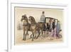 English Horses-Albert Adam-Framed Giclee Print