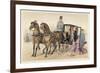 English Horses-Albert Adam-Framed Giclee Print