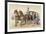 English Horses-Albert Adam-Framed Giclee Print