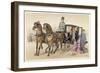 English Horses-Albert Adam-Framed Giclee Print