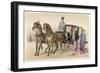 English Horses-Albert Adam-Framed Giclee Print