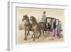 English Horses-Albert Adam-Framed Giclee Print