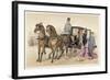 English Horses-Albert Adam-Framed Giclee Print