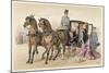 English Horses-Albert Adam-Mounted Giclee Print