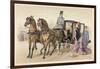 English Horses-Albert Adam-Framed Premium Giclee Print