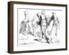 English Hunter, Gamekeeper and Fisherman, 1435-Drouart-Framed Giclee Print