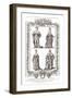 English Kings and Queens with Coats of Arms. Published by Alex Hogg February 15th 1794-Alex Hogg-Framed Giclee Print