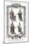 English Kings with Coats of Arms, 18th Century-null-Mounted Giclee Print