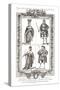 English Kings with Coats of Arms Published by Alexander Hogg-Alex Hogg-Stretched Canvas