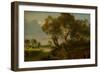 English Landscape, 1841 (Oil on Canvas)-James Holland-Framed Giclee Print