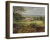 English Landscape with a House-Heywood Hardy-Framed Giclee Print