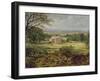 English Landscape with a House-Heywood Hardy-Framed Giclee Print