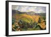 English Landscape-Diego Rivera-Framed Art Print