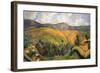 English Landscape-Diego Rivera-Framed Art Print