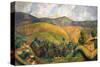 English Landscape-Diego Rivera-Stretched Canvas