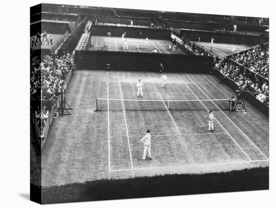 English Lawn Tennis Championship Play at Wimbledon, July 2, 1930-null-Stretched Canvas