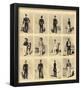 English lithographer to 1855 (The uniforms of the British Navy) Art Poster Print-null-Framed Poster