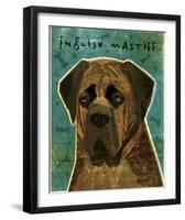 English Mastiff (Brindle)-John Golden-Framed Giclee Print