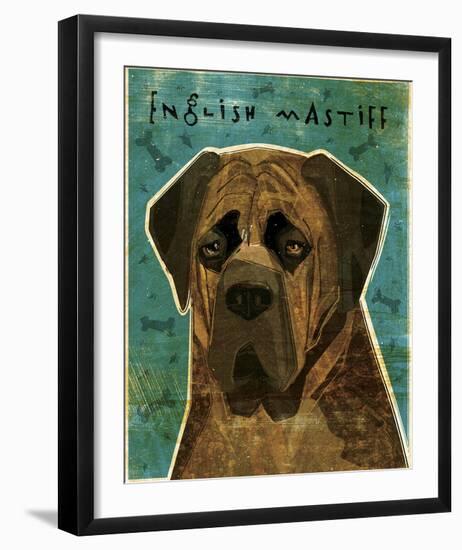 English Mastiff (Brindle)-John Golden-Framed Giclee Print