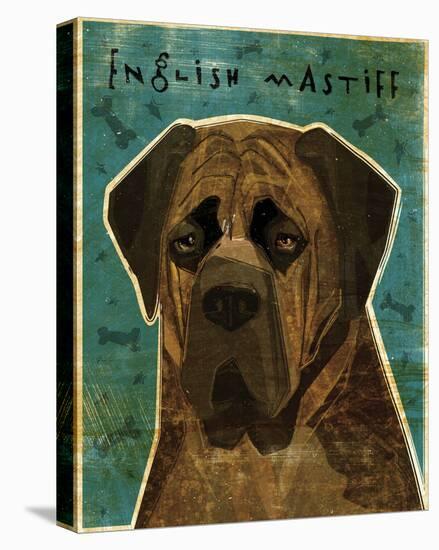 English Mastiff (Brindle)-John Golden-Stretched Canvas