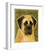 English Mastiff-John Golden-Framed Giclee Print