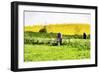 English Meadow - In the Style of Oil Painting-Philippe Hugonnard-Framed Giclee Print