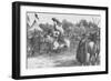 English Merry-Making in the 14th Century: Tilting at the Quintain, 1905-null-Framed Giclee Print