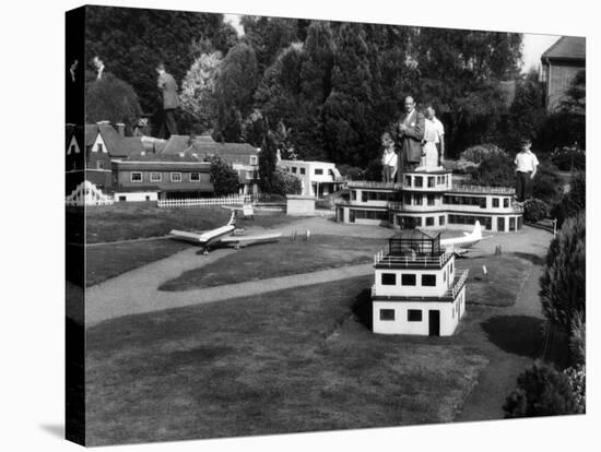 English Model Village-Fred Musto-Stretched Canvas