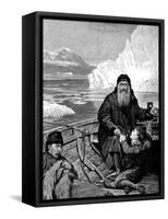 English Navigator Henry Hudson on His Last Voyage-John Collier-Framed Stretched Canvas