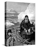 English Navigator Henry Hudson on His Last Voyage-John Collier-Stretched Canvas