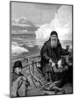 English Navigator Henry Hudson on His Last Voyage-John Collier-Mounted Giclee Print