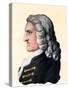 English Novelist Henry Fielding (1707-1754).-null-Stretched Canvas