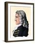 English Novelist Henry Fielding (1707-1754).-null-Framed Giclee Print